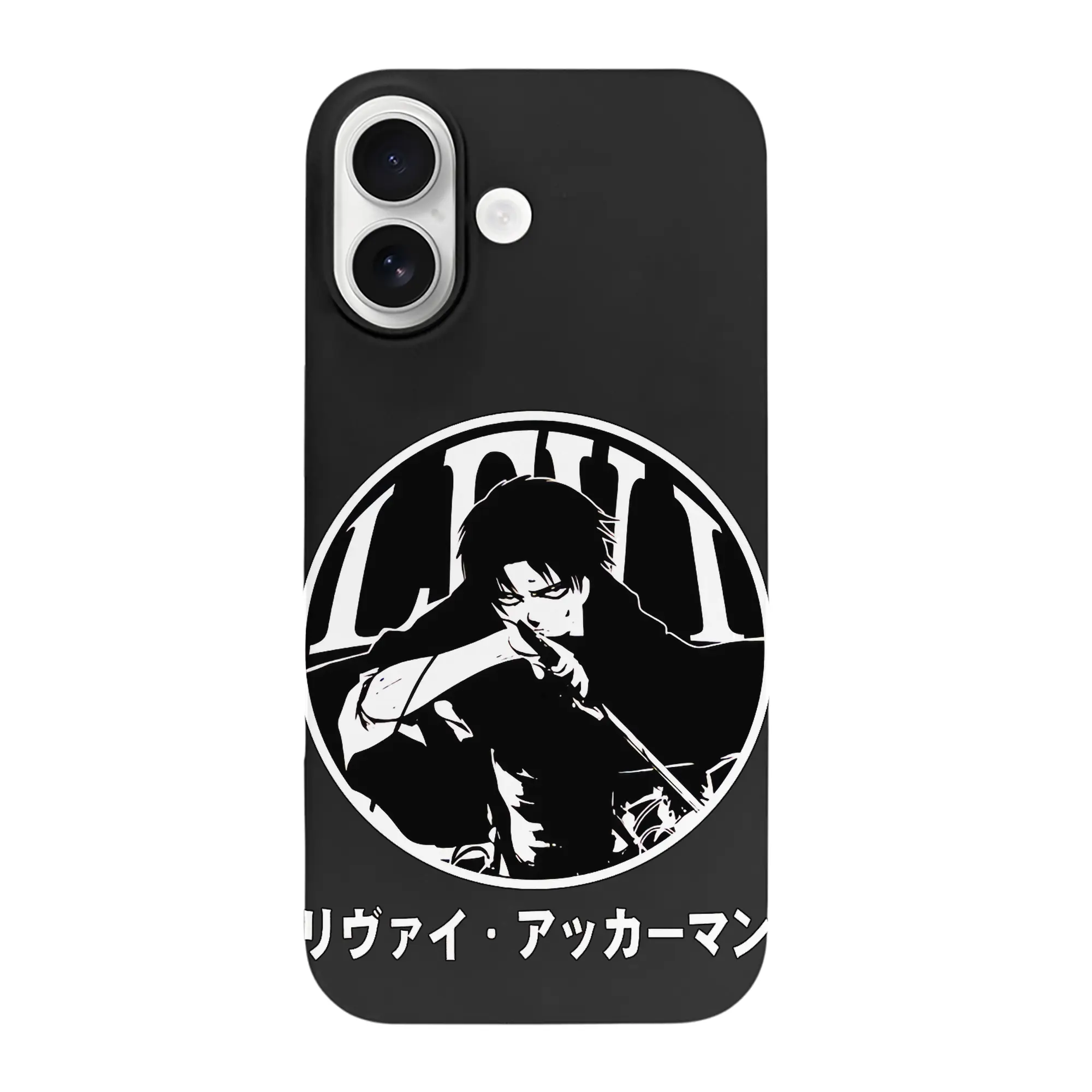 進撃の巨人 グッズ リヴァイ・アッカーマン - iPhone 17 シリーズ シリコンケース 薄型 耐衝撃 指紋防止 ソフトタッチカバー 精密フィット 傷防止 保護ケース iPhone 17/17 Air/17 Pro/17 Pro Max 対応